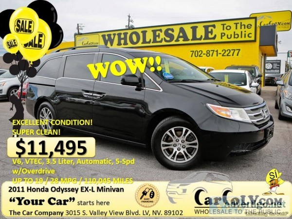 2011 Honda Odyssey EX-L Minivan 4D