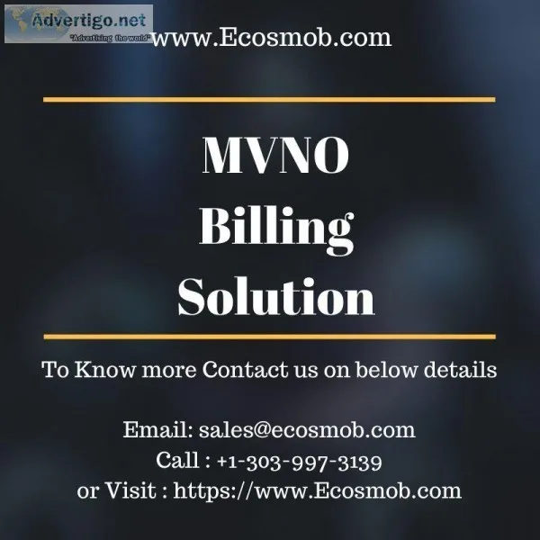 Ecosmob s Flexible MVNO MVNE Software solutions