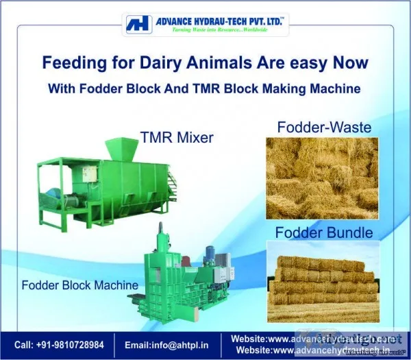 Fodder Block Making Machine