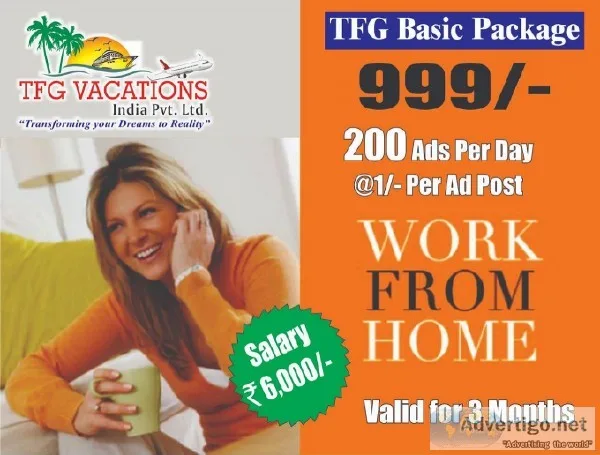 Online Part - Time Home Based Work