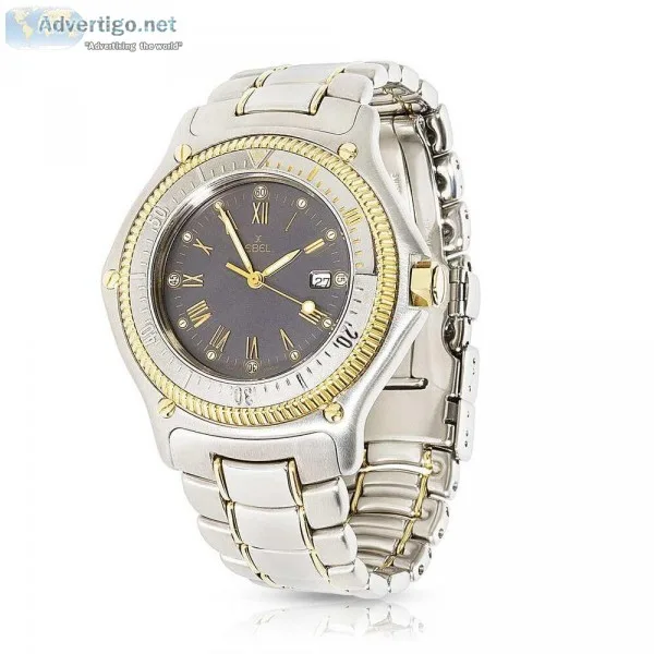EBEL Discovery 183913. Stylish Swiss casual diver style wristwat