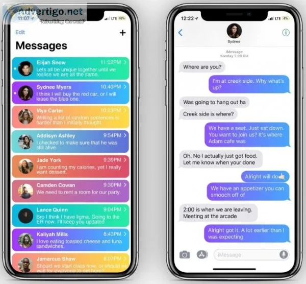 Send a text, voice or video message & get paid