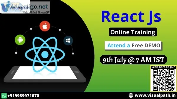 React js training in hyderabad