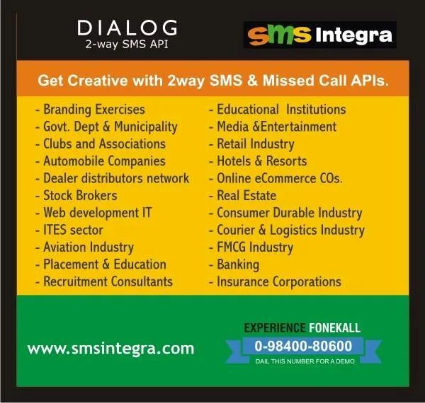 DIALOG 2-WAY SMS API - SMSIntegra