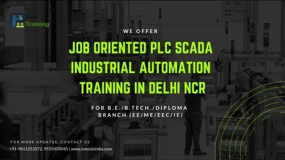 Job Oriented Industrial Automation Training for Engineering Stud