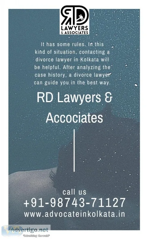 RD Lawyers and Associates divorce lawyer in Kolkata will be help
