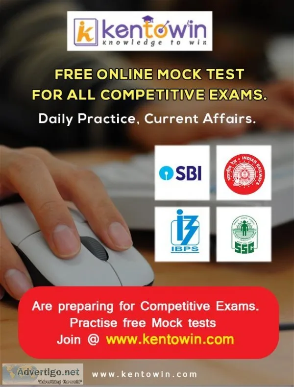KenToWin  Free Online Mock Test l RRB NTPC Mock Test l Free RRB 