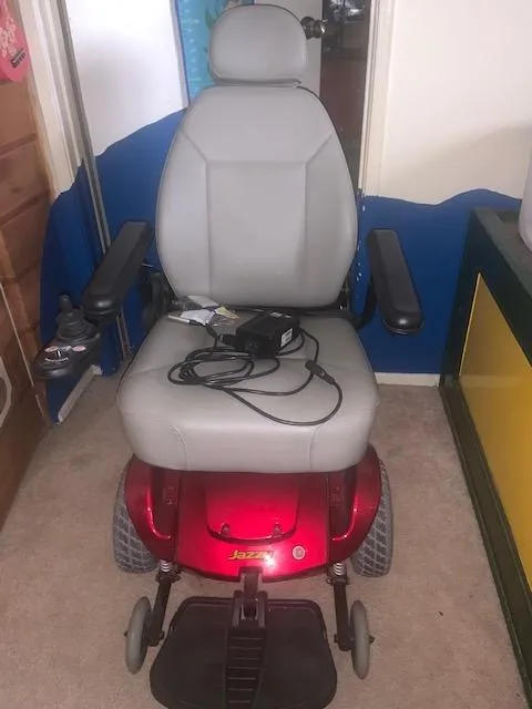 JAZZY Motorized Wheelchair like new