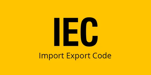 Iec code registration in india