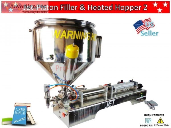 Jet Piston Filler and Heated Hopper 2