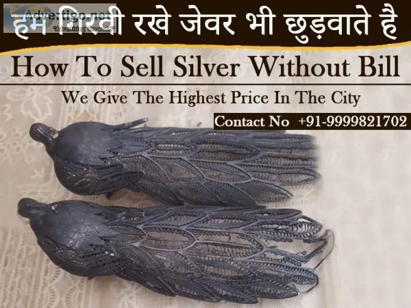 Cash for Silver  Silver Buyer In Delhi NCR