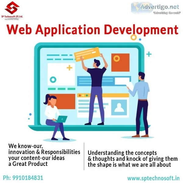 Web Application Development Services SP TECHNOSOFT  Get Amazing 