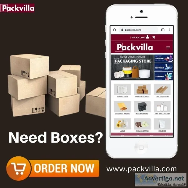 Best Cardboard Boxes Online From Packvilla