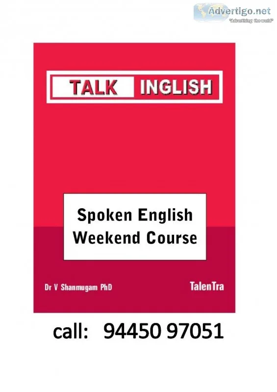 TALKINGLISH - Weekend Spoken English Classes for working executi