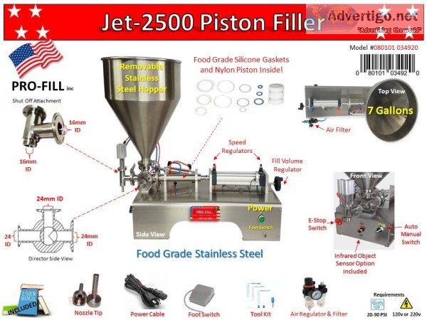 Jet AandE Silicone Kit 16mm S.O.A and 24mm Director