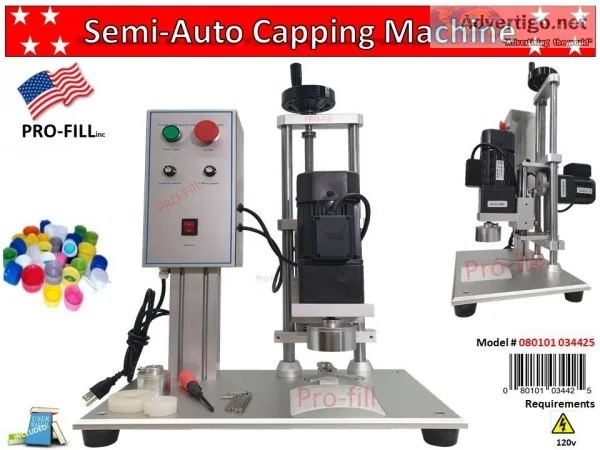 Semi-Auto Capping Machine