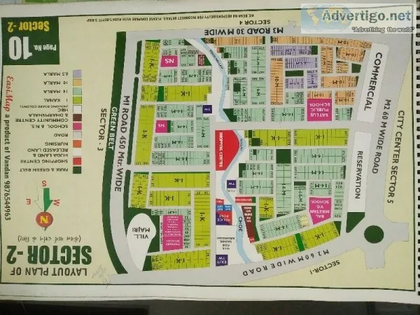 15 M PLOT AVAILABLE FOR SALE SECTOR 2
