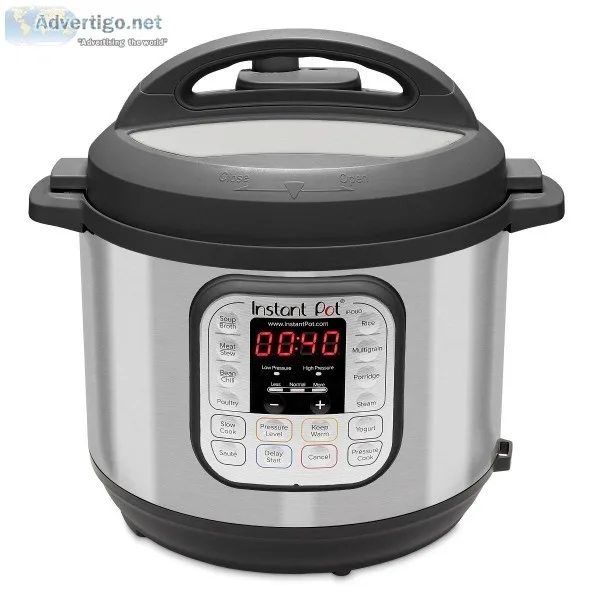 Instant Pot DUO60 6-Quart 7-in-1 Multi-Use Programmable Pressure