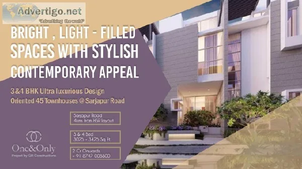 Luxury Villas in Bangalore Residential Projects in Bangalore Vil