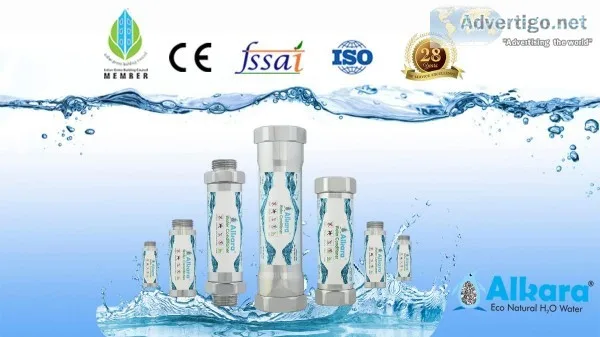 Natural water softeners for WC