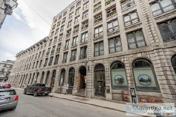Upscale condo with amazing design in Old Montreal