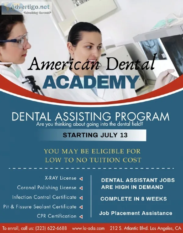 Dental Assisting Program