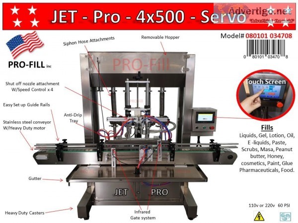 JET-PRO 4x500 SERVO