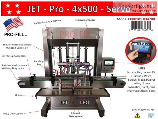 JET-PRO 4x500 SERVO