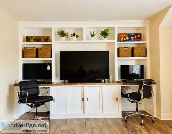 Custom Built-Ins Living Room Bedroom Office and More