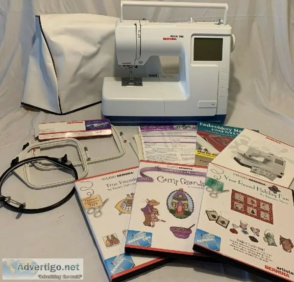 Like New Bernina Deco 330 Embroidery Machine