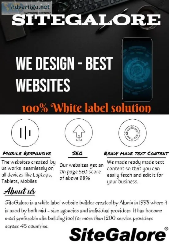 White Label Website Builder