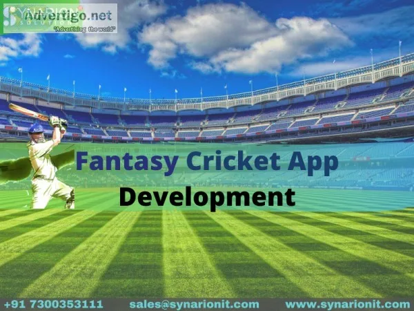 Cost of Developing Fantasy Cricket App Development