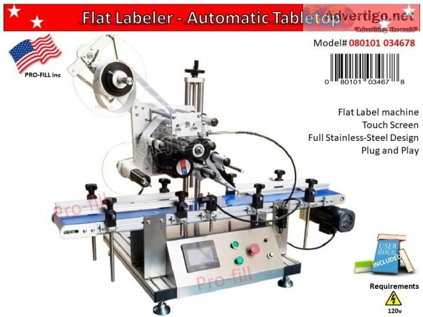 Flat Labeler - Automatic Table Top