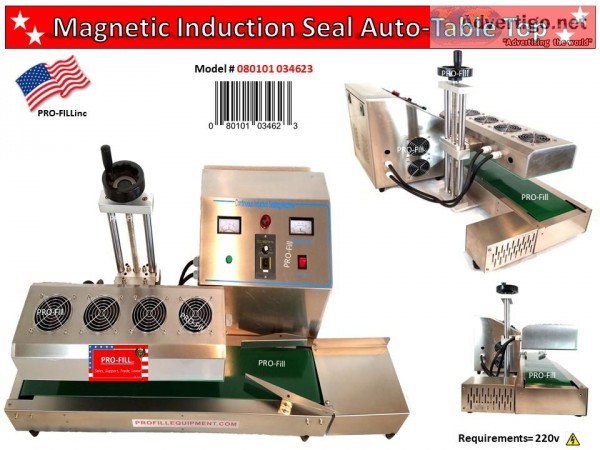 Magnetic Induction Seal Auto Table Top