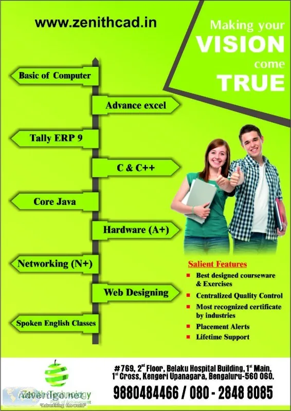 Corporate training from Zenith Technology Kengeri