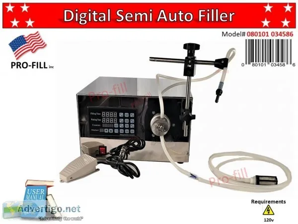 Digital Semi Auto Filler