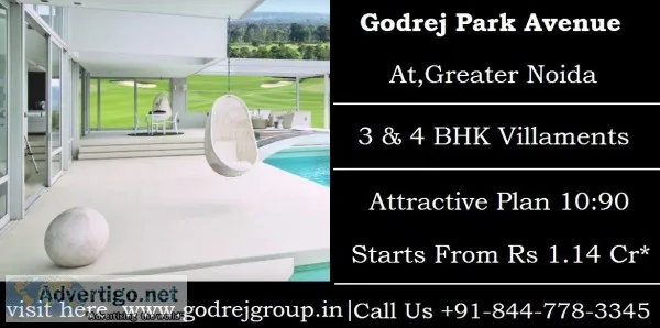 Godrej Park Avenue Greater Noida - Indulge In A Life Extra Ordin