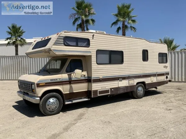 1987 FORD ECONOLINE 350 JAMBOREE FLEETWOOD RALLYE MOTORHOME 4120