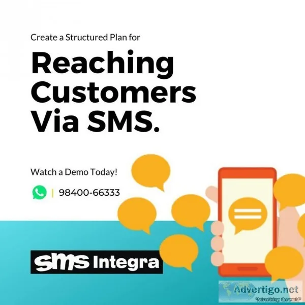 SMSINTEGRA Bulk SMS Whatsapp Gateway