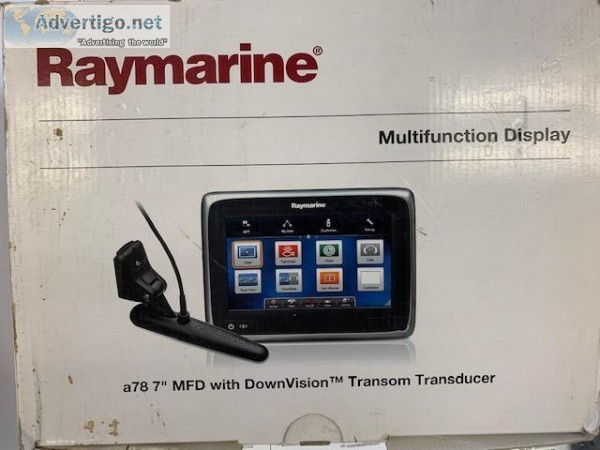 Raymarine a78 7" Multifunction  down Vision