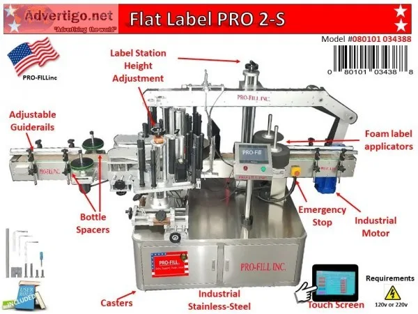 Flat Label PRO 2 Sides