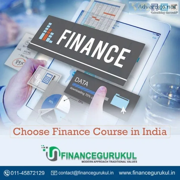 Finance course in India