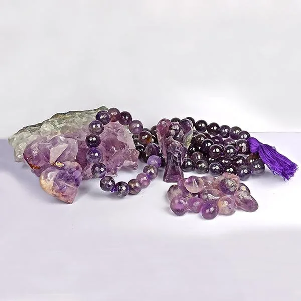 Natural Amethyst stone -  The Master Healer