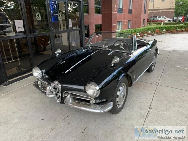 23374 1962 Alfa Romeo Giulietta Spider