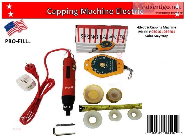 Electric Manual Capping Machine