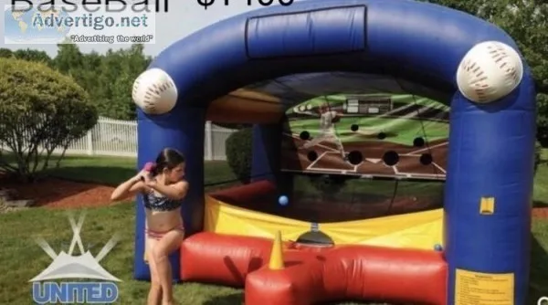 Commercial baseball bouncy