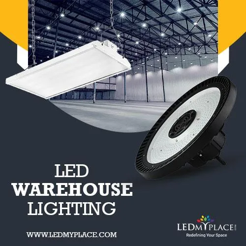 LED Warehouse Lighting For Bright and Flicker-Free Lights