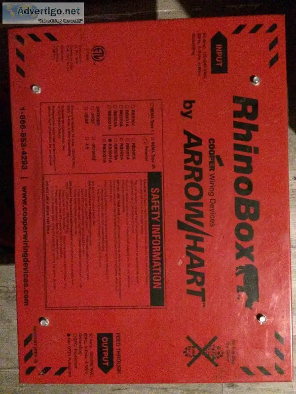 RhinoBox Electrical distributor
