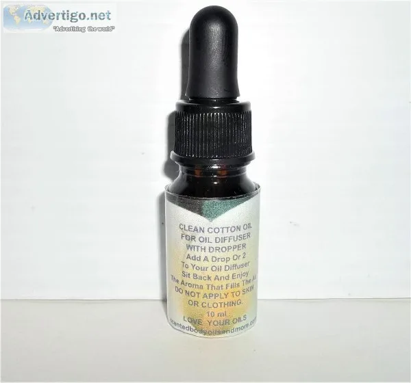 10 ml. CLEAN COTTON OIL FOR OIL DIFFUSERS
