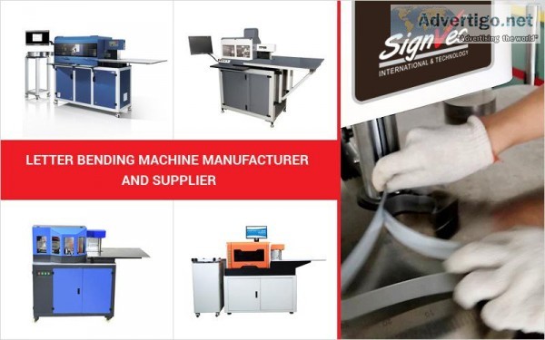 Metal Letter Bending Machines